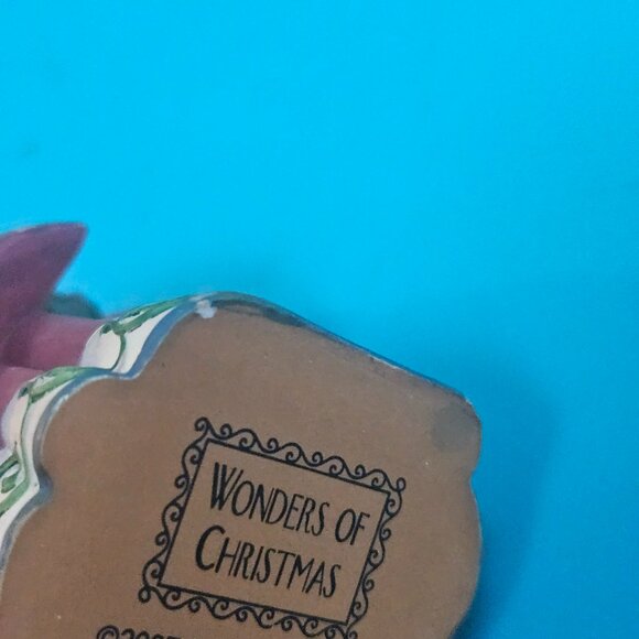 santa figurine of Christmas Demdaco Judith Ann Griffith 2007 - Picture 5 of 5